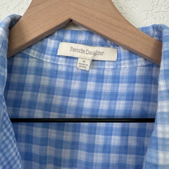 FAVORITE DAUGHTER GINGHAM BUTTON DOWN - Picture 5 of 5